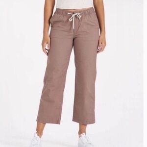 Vuori Women's Ripstop Wide-Leg Hiking Pants Hazel NWT Size M